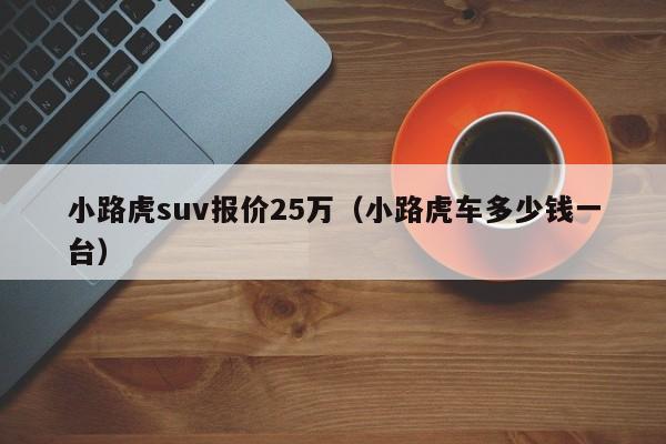 小路虎suv报价25万（小路虎车多少钱一台）