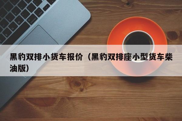 黑豹双排小货车报价（黑豹双排座小型货车柴油版）