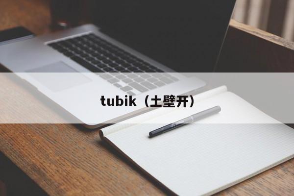 tubik（土壁开）