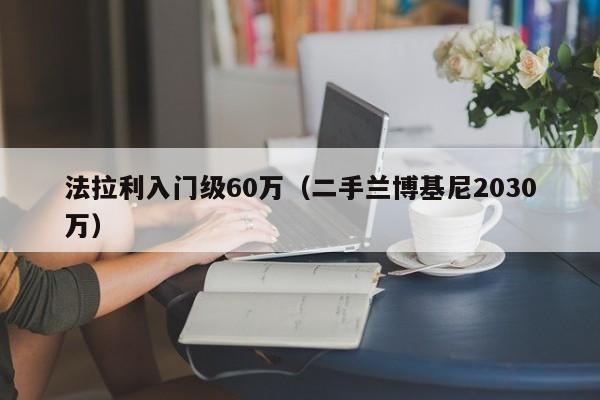 法拉利入门级60万（二手兰博基尼2030万）